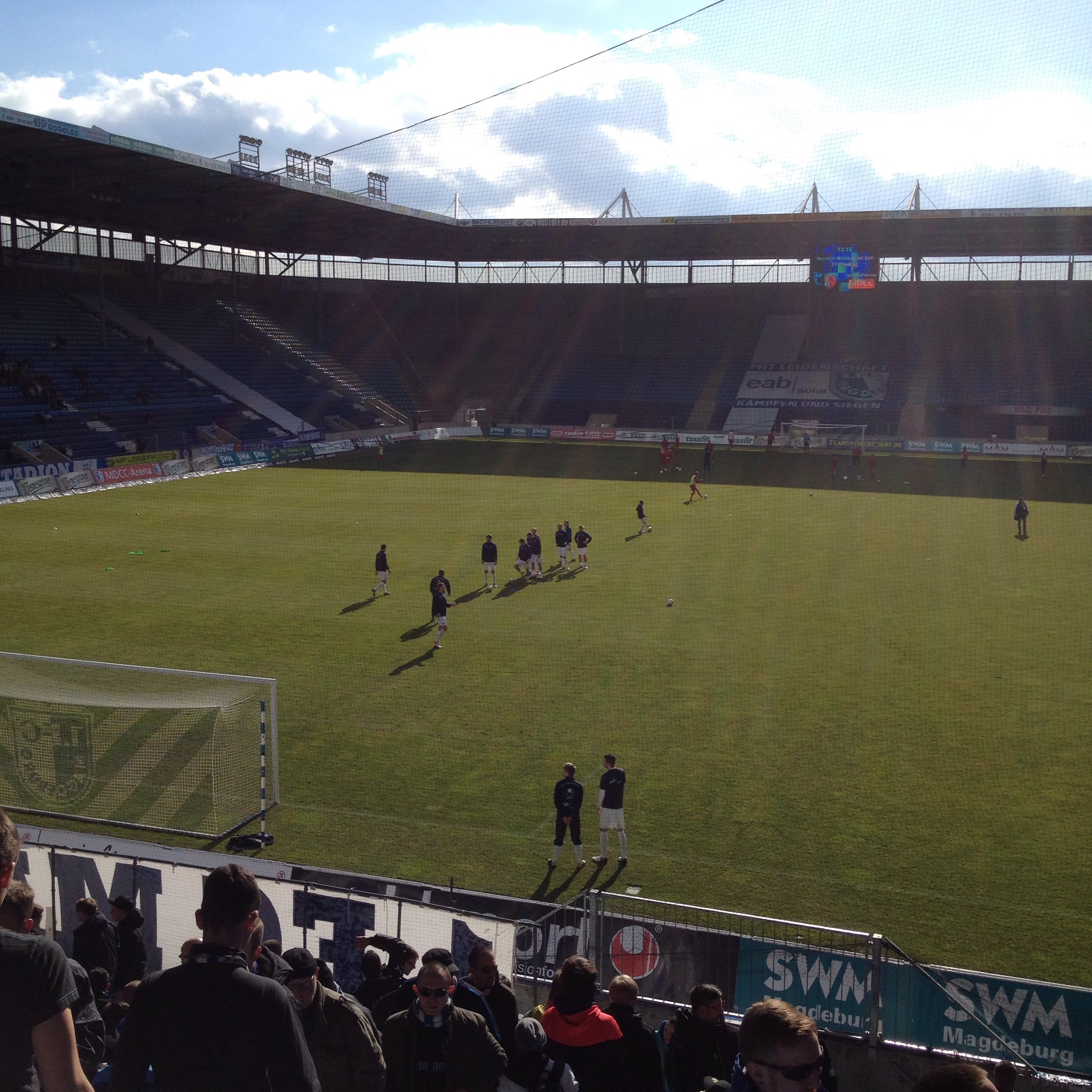 Endlich wieder Heimspiel