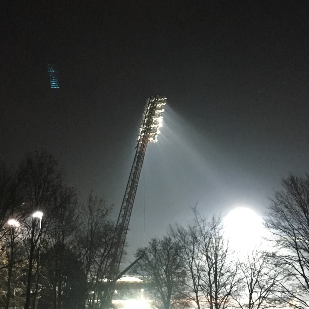 Von einem Besuch im Steigerwaldstadion